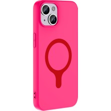 Cepustik Telefon Aksesuarları iPhone 14 / Iphone 13 Kılıf M-Safe Şarj Özellikli Aris Silikon Kapak