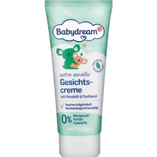 Babydream Çok Hassas Ciltler Için Badem Yağlı Bebek Yüz Bakım Kremi 100 ml (6'li Paket)
