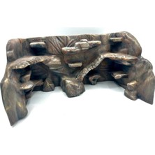 3 Boyut Endüstriyel 24 x 14 cm Sürüngen ve Kemirgenler Için Teraryum Dekor, Rückwand, %100 El Boyaması