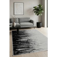 Pelura Halı Modern Desen Dijital Baskılı Yıkanabilir Kaymaz Taban Salon Oturma Odası Antre Koridor Halısı