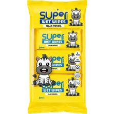 Wet Wipes Super Mini Islak Mendil 8'li Zebra