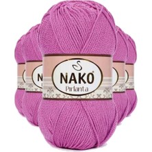 Herşey Trend Herşeytrend 5 Adet Pırlanta Amigurumi El Örgü Ipi Yünü Gül 1249