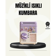 Epilons Elektronik Şifreli Atm Görünümlü Çocuk Kumbarası Mor