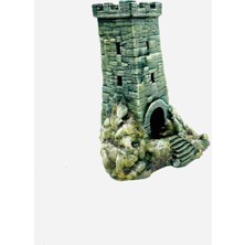 3 Boyut Endüstriyel 8,5 x 10 cm Sürüngen ve Kemirgenler Için Teraryum Dekor %100 El Boyaması
