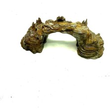3 Boyut Endüstriyel 15X5 cm Sürüngen ve Kemirgenler Için Teraryum Dekor, Saklanma Tırmanma Alanı %100 El Boyaması
