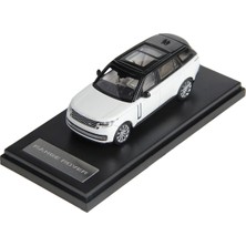LCD Models 1/64 Range Rover White & Black 2022