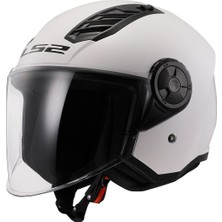 Çenesiz Kask Ls2 Aırflow 2 Beyaz Orjinal Xl
