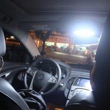 Robiz 24 Ledli 5050 Smd Board Beyaz  Araba Araç Dolap Bagaj Içi Tavan Lambası Mini Aydınlatma Paneli Gece Lambası Mobil Aydınlatma Basamak Torpido