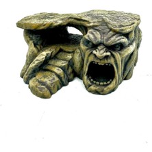 3 Boyut Endüstriyel 14X10 cm Sürüngen ve Kemirgenler Için Teraryum Dekor, Saklanma Tırmanma Alanı %100 El Boyaması
