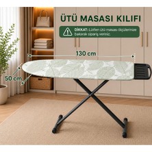Premini Yüksek Buhar Emici Keçeli Ütü Masası Kılıfı 50X130 Cm, Kolay ve Hızlı Ütüleme
