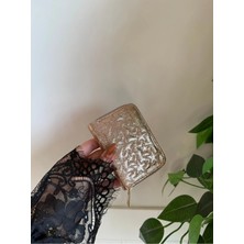 Laletto Bags Kadın Star Dikişli Küçük Boy Parlak Cüzdan