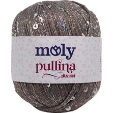 Moly Pullina 08 Vizon - Gümüş Pullu
