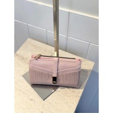 Laletto Bags Kadın Hasır Dokulu Suni Deri Cüzdan