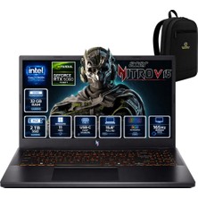 Acer Nitro V 15 ANV15-52-76BW İ7-13620H 32 GB 2 Tb SSD RTX5060 15.6" Fhd WİN11PRO Gaming Laptop NH.QZ8EY.002OKA11