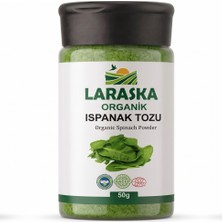 Laraska Organik Ispanak Tozu 50G Organic Spinach Powder