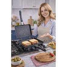 Empressco Dayanıklı Granit Döküm Tost Makinesi, Sağlıklı ve Pratik Kullanım