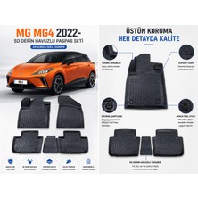 Solveks Mg  Mg4 2022- Oto Paspas 5d Derin Havuzlu Araca Tam Uyumlu Premium Seri
