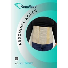 Grandmed Abdominal Batın Toparlayıcı Ameliyat Sonrası Lohusa Gebelik Sonrası Korse Standart Bedensiz