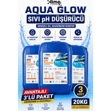 Lime Cleaner Sıvı Ph Düşürücü 20 kg x 3 Adet (60 Kg) – Havuz Asit Regülatörü | Ph Ayarlayıcı | Profesyonel Kullanım
