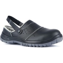 Mekap 210-03 S1 Siyah Microfiber JerikoTaban İş Güvenlik Ayakkabısı