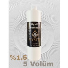 Mystic Profesyonel Krem Oksidan 1000 ml 5 Volüm % 1,5 - Boya Uygulama Seti Hediyeli