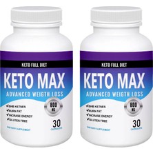 Fırfır Moda Keto Max 2 Adet 30'lu Kilodestekleyici Takviye Edici