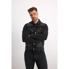 Vigoss Jeans Vigoss Actıon Erkek Battal Denim Ceket B96234-73537