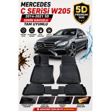 Solveks Mercedes C Serisi W205 2014-2021 Oto Paspas 5d Derin Havuzlu Araca Tam Uyumlu Premium Seri