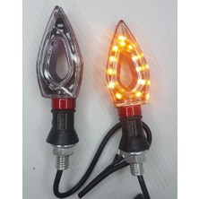 Monero LED Sinyal Üçgen Kırmızı