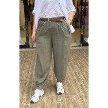 İtalyan Kemerli ve Pullu Pantolon