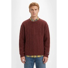 Levi's Erkek Yuvarlak Yaka Relaxed Fit Kazak