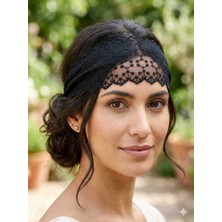 Mufin Collection Dantel Kuşak / Saç Bandı – Bohem Vintage Bağcıklı Aksesuar