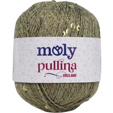 Moly Pullina 25 Küf Yeşil - Yeşil Pullu