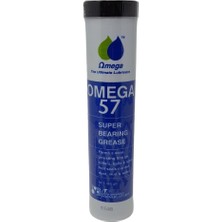 Omega 57 Super Bearing Grease Nlgı 2 Suya ve Basınca Dayanıklı Rulman Gresi 400 Gr.