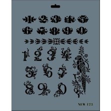 Bezos New Seri N-123 Stencil 35X25 cm