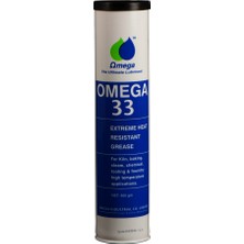 Omega 33 Extreme Heat Resistant Grease Nlgı 2 Yüksek Sıcaklık Gresi 315ºC - 400 Gr.