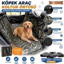 bgvibe Köpek Araba Koltuk Örtüsü Kedi Hamak Su/sıvı Geçirmez Araç Oto Seyahat Evcil Hayvan Koltuk Koruyucu Kılıf