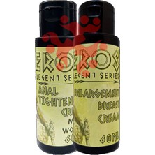 Fırfır Moda Eros Legent Göğüslerinizin Sıkısertdikkalkık Bakım Kremi 60 ml + Bay Bayan Analbakım Kremi 60 ml