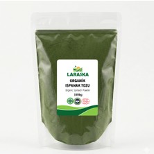 Laraska Organik Ispanak Tozu 100G Organic Spinach Powder