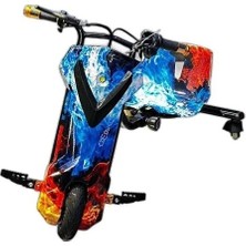 MarkEntegra Renkli Drift Scooter, Eğlenceli ve Hızlı Kullanım Için