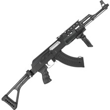 Cybergun Kalashnikov AK47 Tactical Aeg Siyah Yana Katlanır Dipçik
