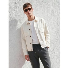 Lc Waikiki Yeni Sezon Loose Fit Gömlek Yaka Erkek Gabardin Ceket