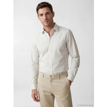 Lc Waikiki Yeni Sezon Slim Fit Çizgili Erkek Gömlek