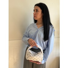 Laletto Bags Kadın Nila Model Zımbalı El & Omuz Çantası