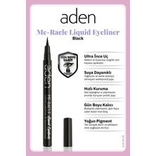 Aden Me-Racle Liquid Eyeliner - Likit Eyeliner 01 Black(Siyah)