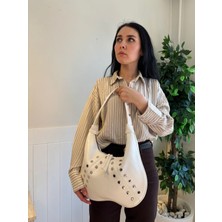 Laletto Bags Kadın Inci Model Zımba Detaylı Omuz Çantası