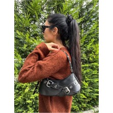 Laletto Bags Kadın Lotus Model Çapraz Ayarlanabilir Kemer Askılı Omuz Çantası