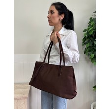 Laletto Bags Kadın Model Büyük Boy Süet Çanta