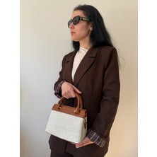 Laletto Bags Kadın Vera Model Hasır Dokulu Ayarlanabilir Askılı El & Omuz Çantası