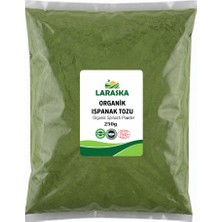 Laraska Organik Ispanak Tozu 250G Organic Spinach Powder